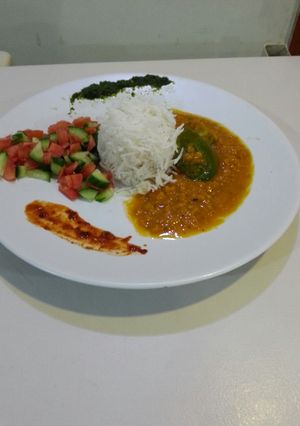 A picture of Daal chawel.