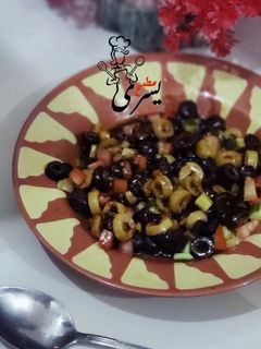 صورة لوصفة سلطة الزيتون التركية