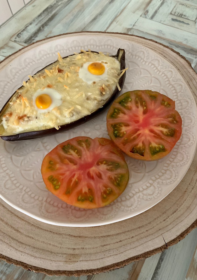 Una foto de Berenjenas rellenas de atún