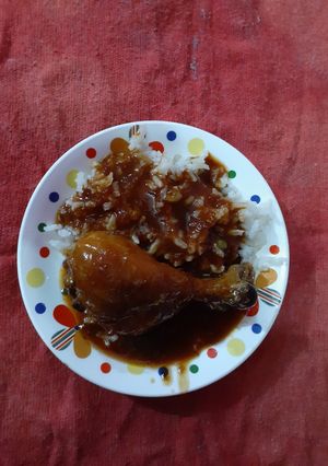 Una foto de Pollo a la coca cola
