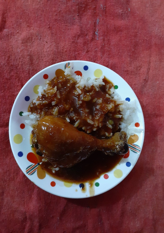 Una foto de Pollo a la coca cola