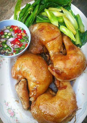 รูปของ ไก่ต้มซีอิ๊ว #ปาร์ตี้ของว่าง