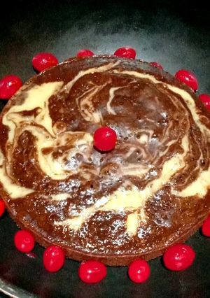 ডিম ছাড়া চকলেট মার্বেল কেক (eggless marble cake recipe in Bengali) রেসিপির প্রধান ছবি