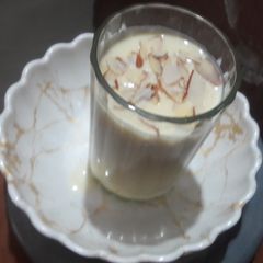A picture of Badam shake.