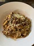 Mushroom Risotto (with Optional Truffle Oil)
