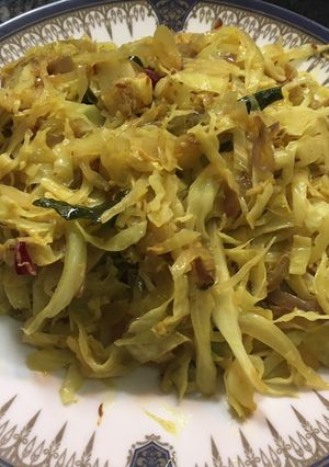 Foto resep Tumis kubis (cabbage sabzi) #debmmenu