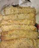 Milanesas de tallo de acelga