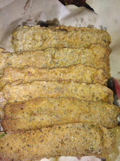 Una foto de Milanesas de tallo de acelga