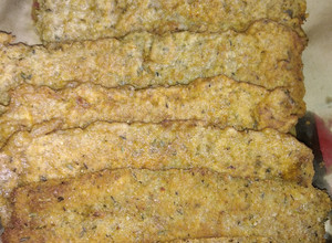 Una foto de Milanesas de tallo de acelga
