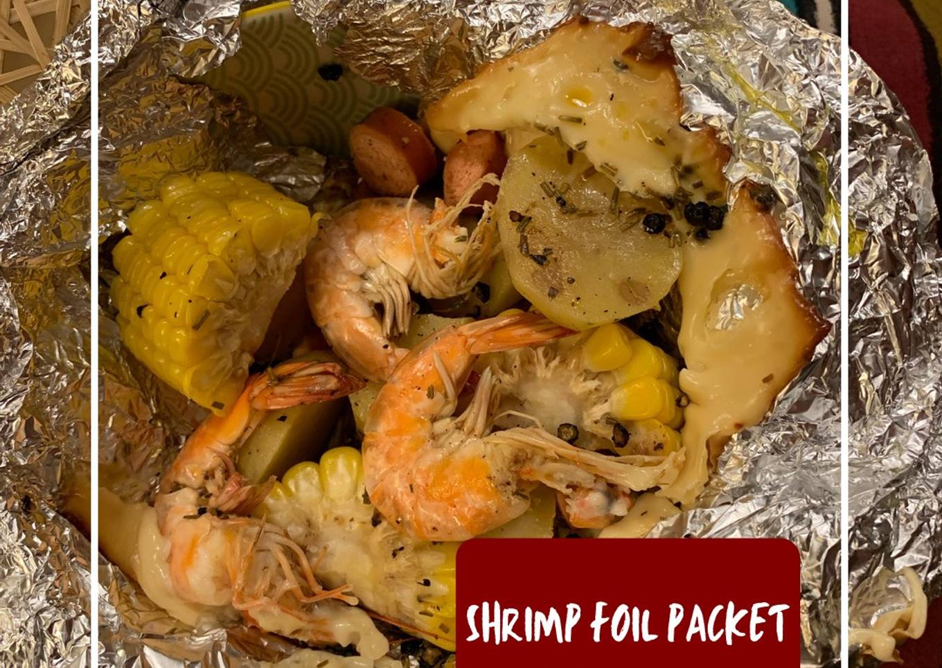 Shrimp foil packets
