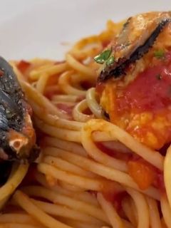 Foto de Esparguete com Mexilhão e Tomate