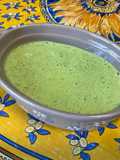 Sauce salade verte skyr citron coriandre
