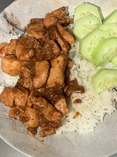 Una foto de Vietnamita lemongrass chicken