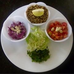 A picture of Bajra salad.