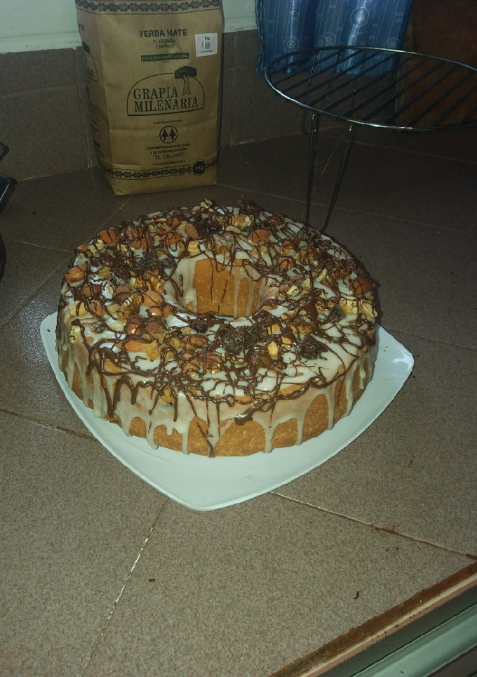 Una foto de Budín de frutos secos