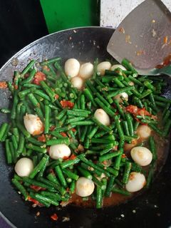 Foto resep Tumis kacang telur puyuh