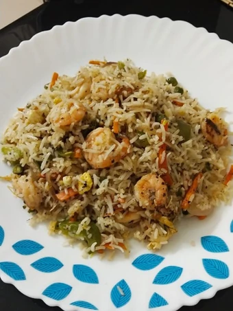 Easy Way Prepare Recipe Prawn Fried Rice that is Delicious, Delicious}