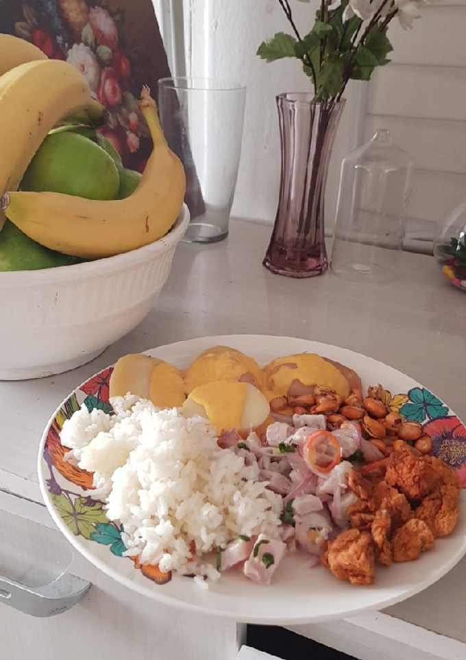 Una foto de Ceviche de Reineta