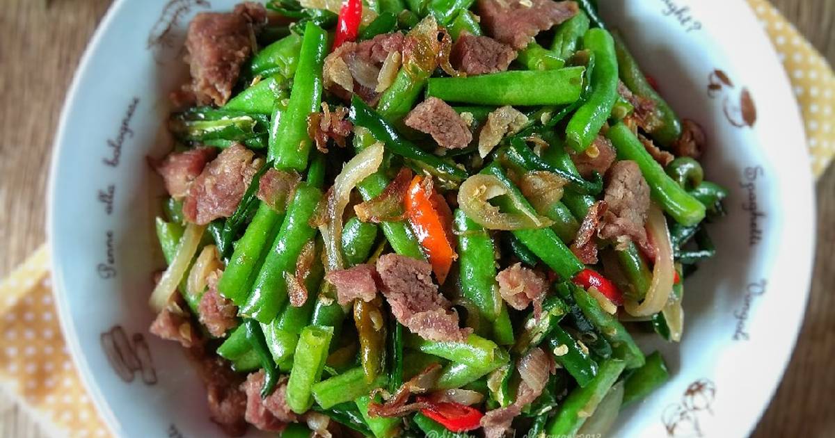 Resep Cah Buncis Daging Sapi oleh Dish by Ifah Cookpad