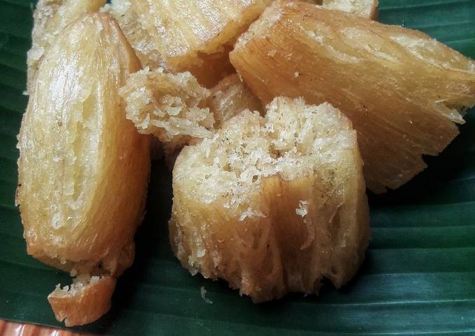 Resep Singkong Keju Merekah, Lezat