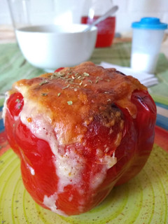 Una foto de Pimentón relleno