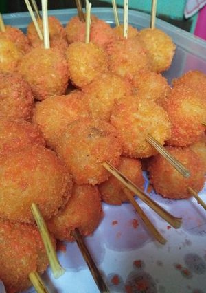 Foto resep Cilok Krispi isi Sosis & Telur | Cocok untuk jualan