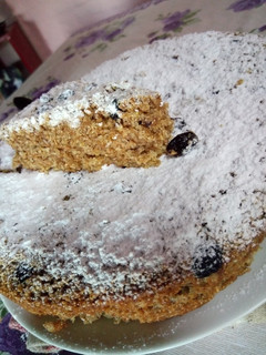 Una foto de Torta dulce integral
