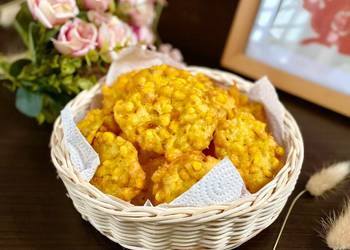 Resep Baru Bakwan jagung (dadar jagung) Yummy Mantul