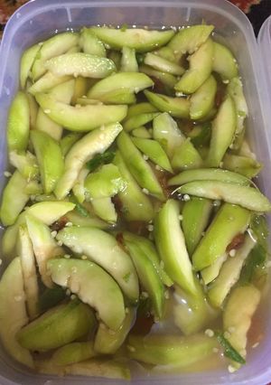 Foto resep Rujak kedondong asam jawa (kedondong boh me)