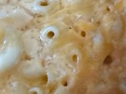 A picture of sour milk pasta
