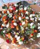 Ensalada de porotos con cochayuyo