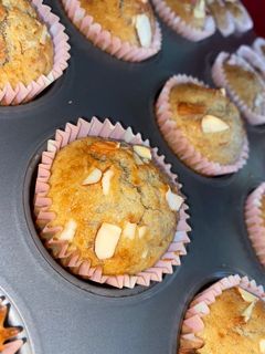 Banános muffin recept fotója