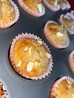 Banános muffin recept fotója