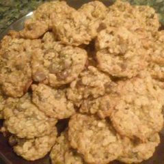 Apricot and Chocolate Oatmeal Cookies A picture of Apricot and Chocolate Oatmeal Cookies.