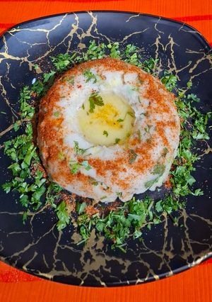 A picture of Rice flour Khichu.