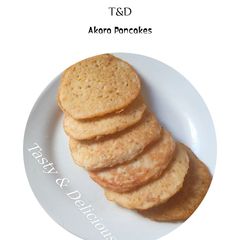 A picture of Akara Pancakes.