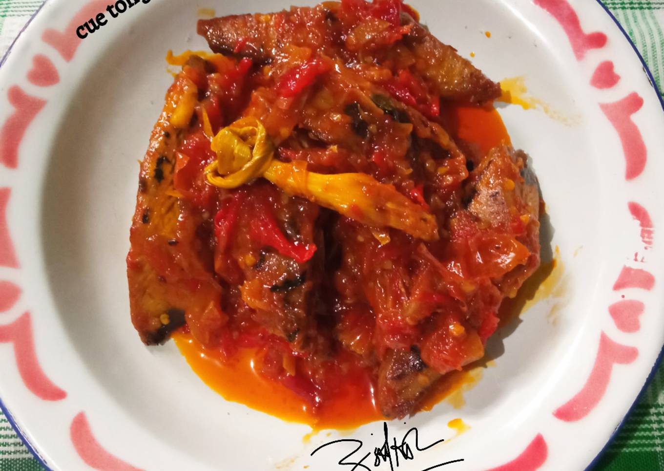 Cue tongkol balado
