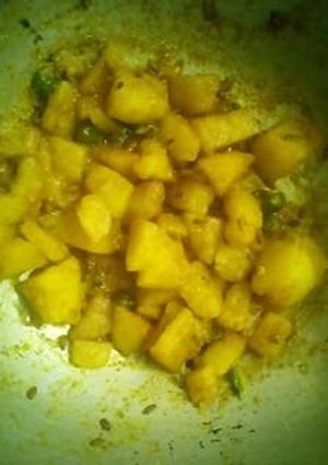 A picture of Dry potato.