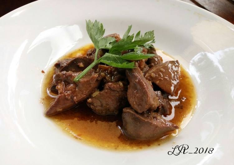 Cara Menyiapkan Ati ampela pedas manis #BikinRamadanBerkesan yang Sempurna