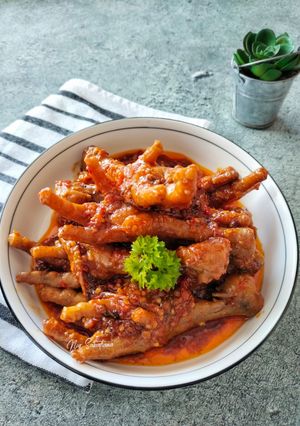 Foto resep Ceker Pedas Manis