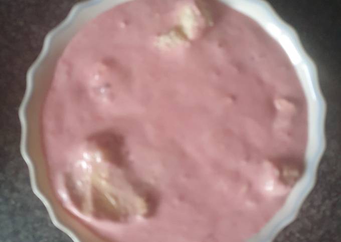 Simple Raspberry Eaton mess