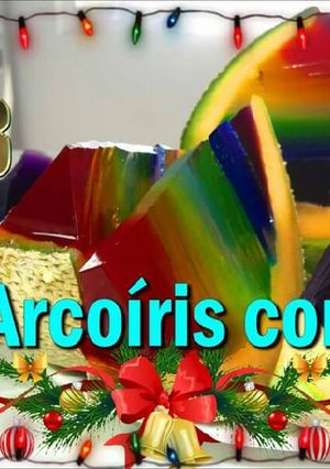 Una foto de Melón Arcoíris con Vodka