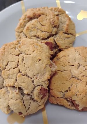 Una foto de Galletita de pera 🍐 sin tacc y lactosa