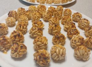 Una foto de Panellets