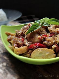 Foto resep Tumis jengkol teri