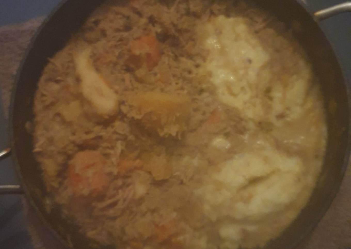 Chicken Stew sauce with Mash