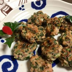 A picture of Japanese Cuttlefish  Dumplings.