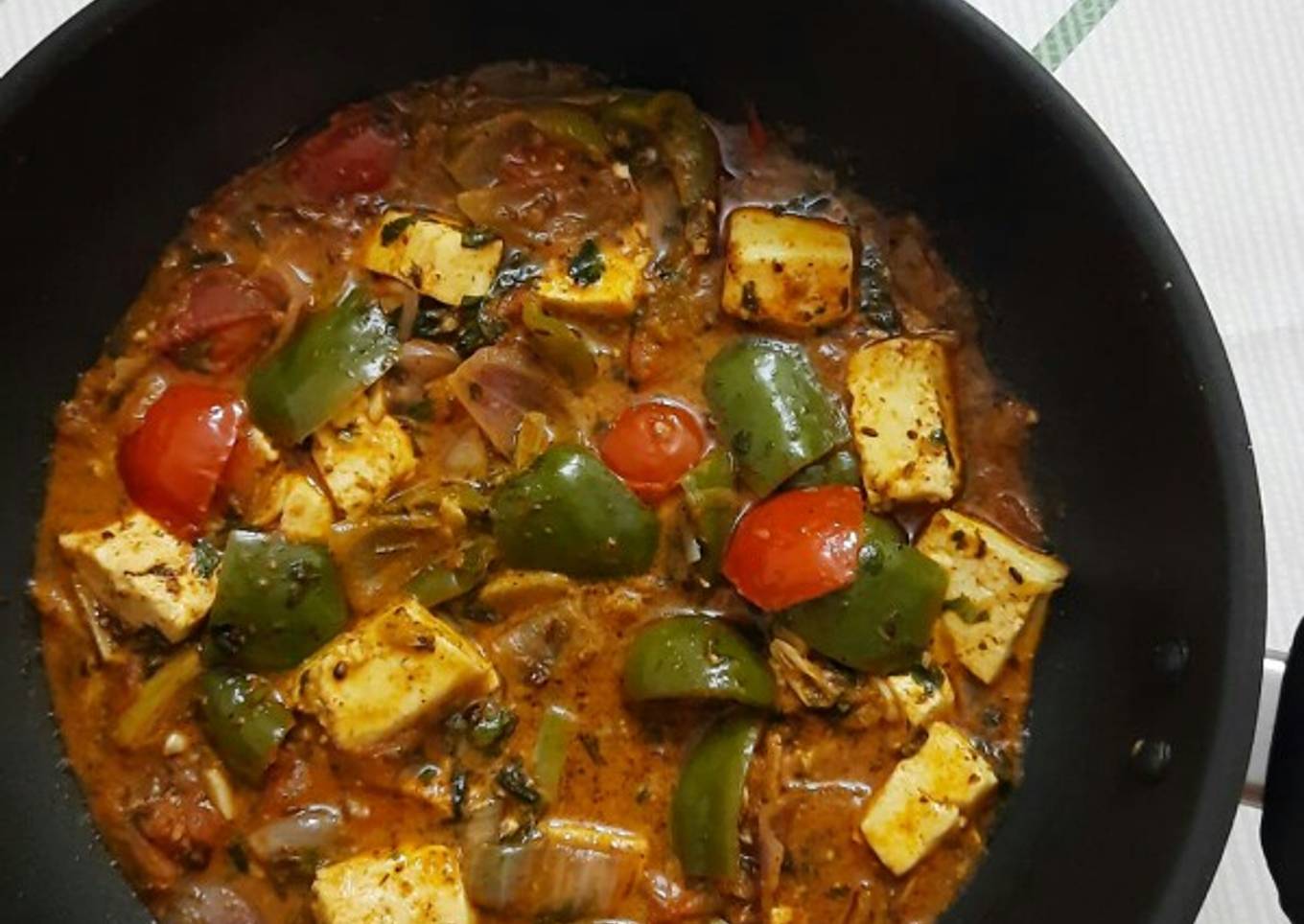 Kadai paneer