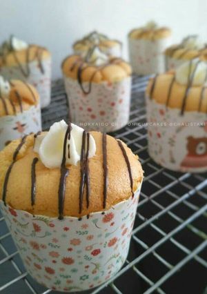 Foto resep Hokkaido chiffon vanila cupcakes