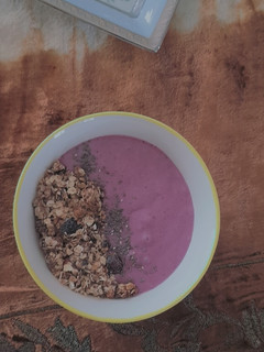 Φωτογραφία της συνταγής Smoothie bowl με κόκκινα φρούτα